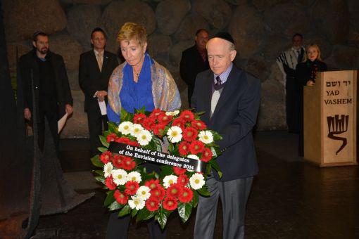 Yad Vashem was the main focus of this prestigious international Envision 2014 Conference for global Christian leaders held by the International Christian Embassy Jerusalem (ICEJ) during International Holocaust Remembrance Day